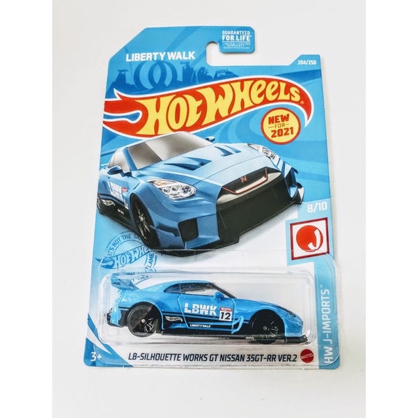 Hot Wheels LB-Sillhoutte Works GT Nissan GTR R35 LBWK Liberty Walk Ver ...