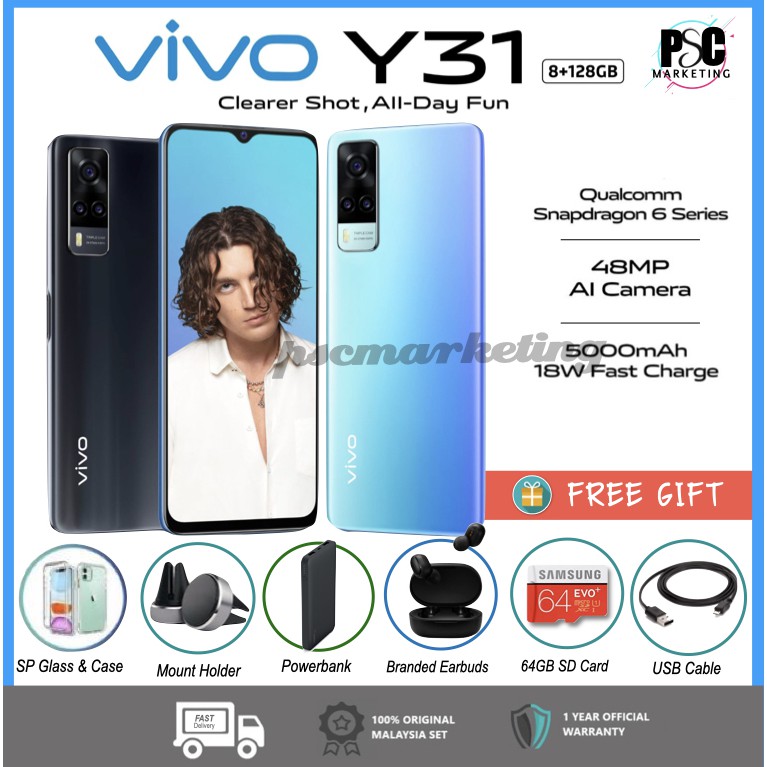 VIVO Y31 (8RAM+128GB) | Shopee Malaysia