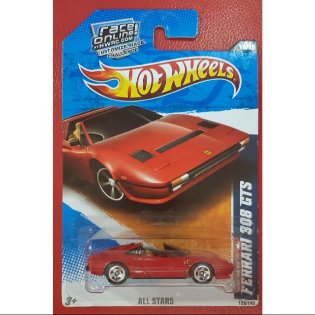 hot wheels ferrari 308 gts