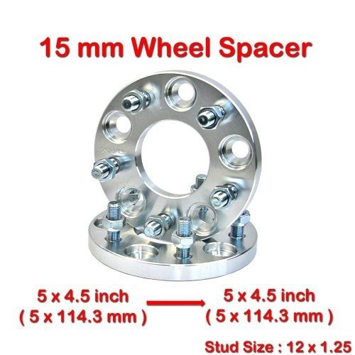 4x 25mm 5x114.3 12x1.25 67.1mm Wheel Spacer For Nissan R32 R33 R34 S13 S14 S15 