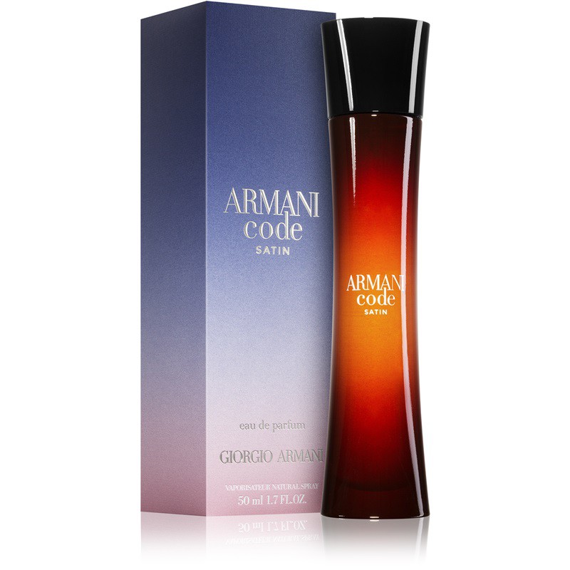 code satin armani