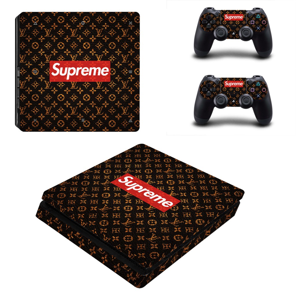 For Supreme PS4 Slim Skin Sticker Decal Vinyl For Playstation 4