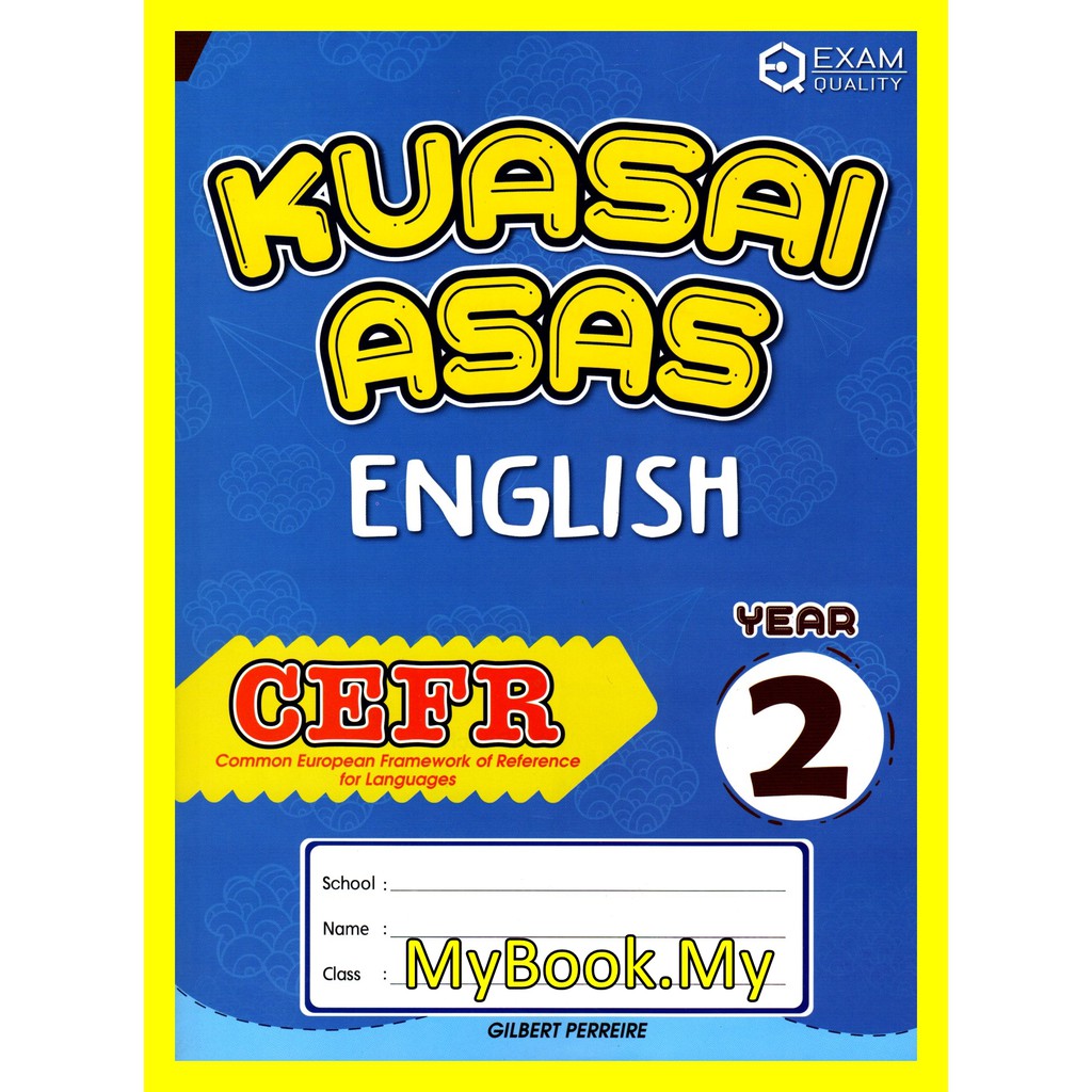 Myb Buku Latihan Kuasai Asas English Tahun 2 Cefr Exam Quality Shopee Malaysia