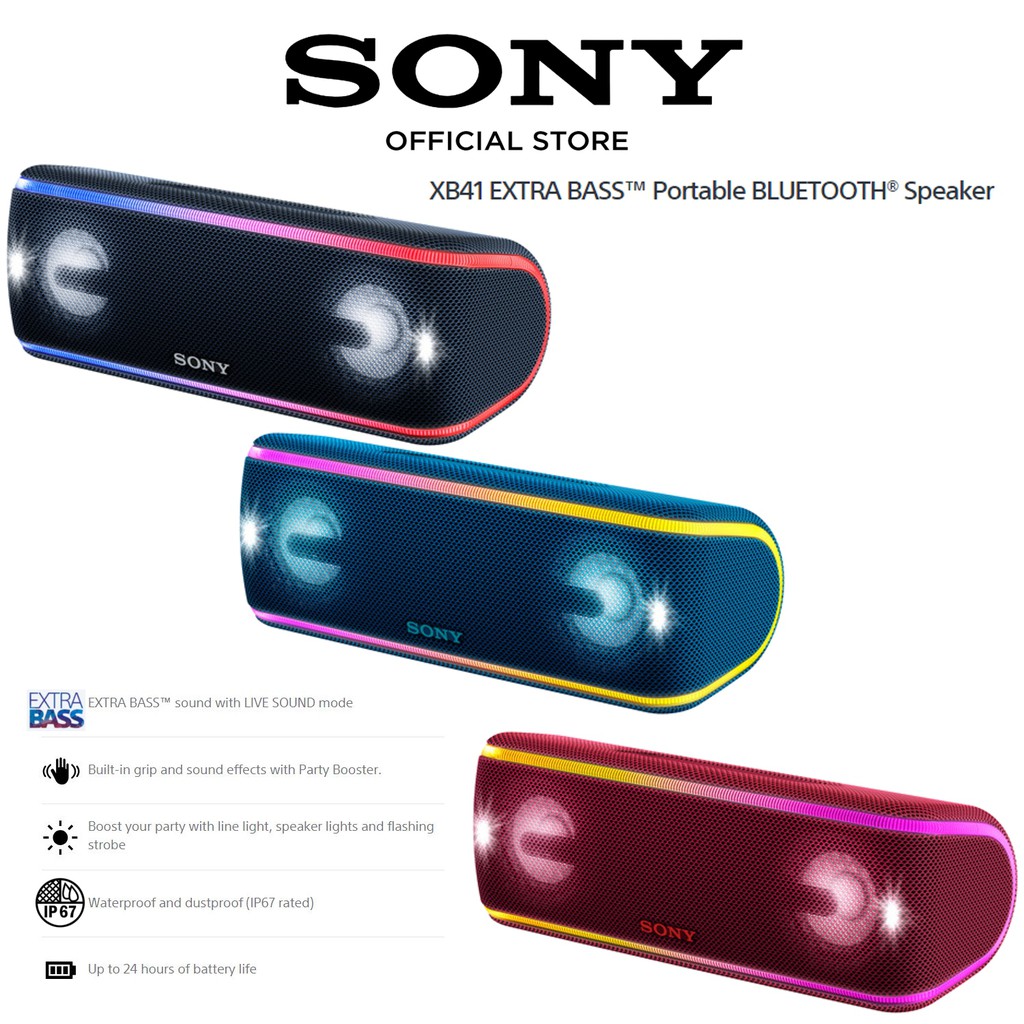 sony bluetooth xb41