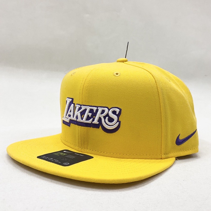 lakers cap nike