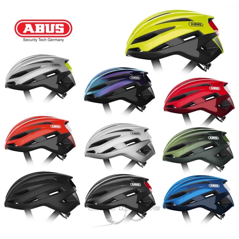ABUS STORMCHASER ROAD CYCLING HELMET ALL COLOUR Shopee Malaysia
