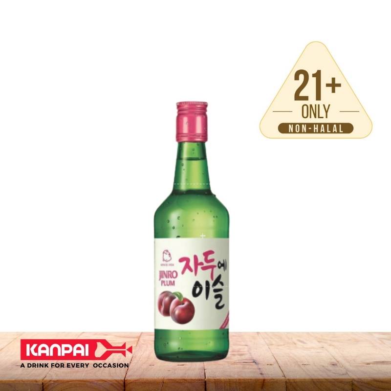 Soju Jinro Plum 370ml X 4 Bottles Pack Shopee Malaysia