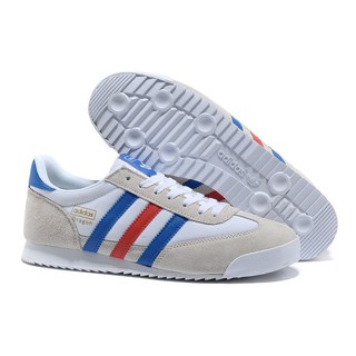 adidas red white and blue shoes