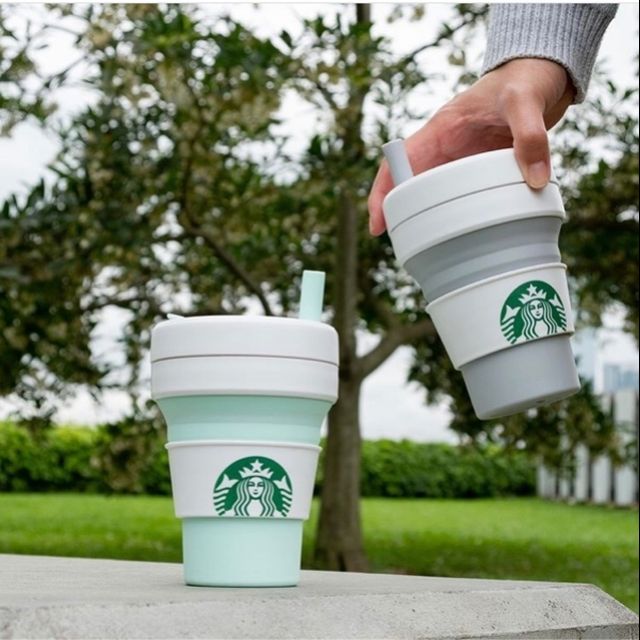 starbucks collapsible tumbler