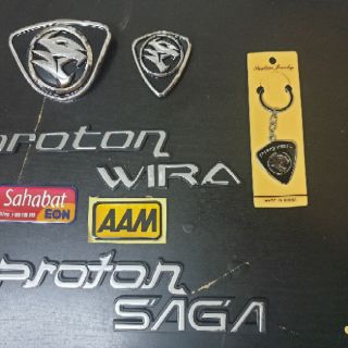 Emblem logo proton wira and proton 1.5gli saga aam sahabat eon | Shopee