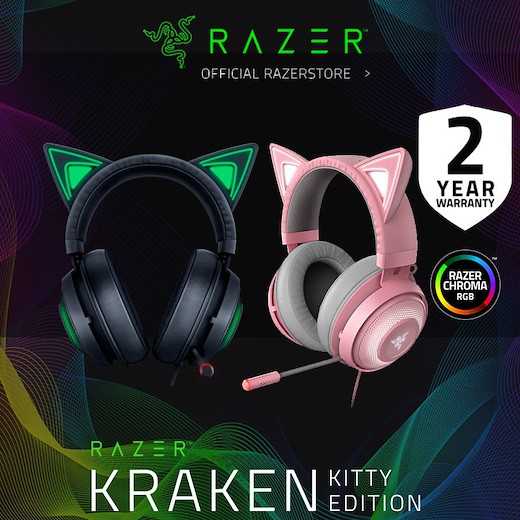 kitty ears powered by razer chroma