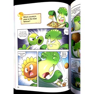 PLANTS VS ZOMBIES - QUESTIONS & ANSWERS ( SCIENCE COMIC ) | Shopee Malaysia