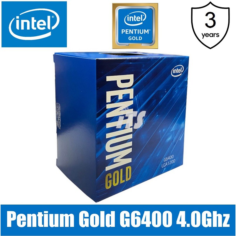 Intel pentium gold g6400 обзор