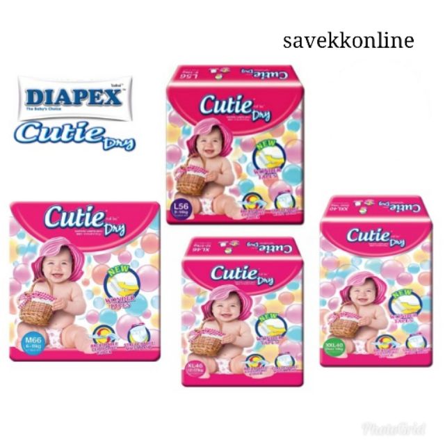 cutie dry diapers