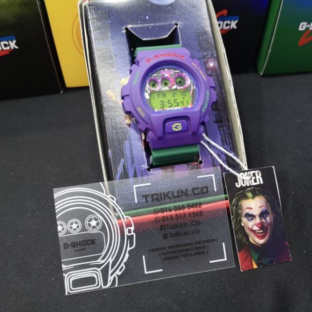 g shock dw6900 custom joker