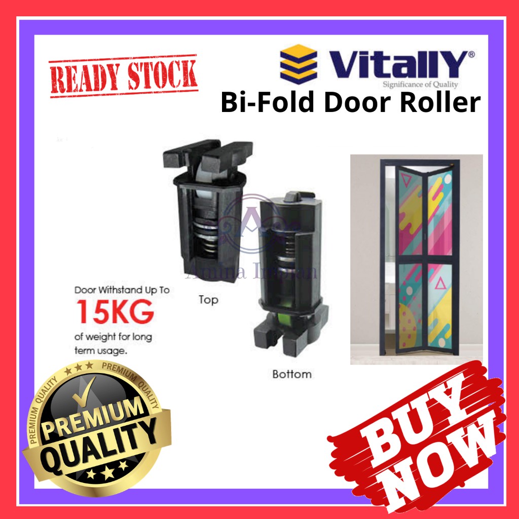 VITALLY FOLDING DOOR LOCK HANDLE FOR BI-FOLD DOOR