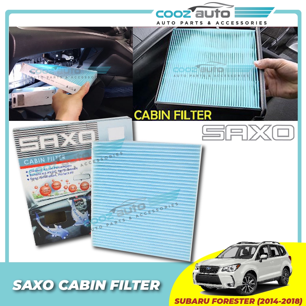 2018 subaru forester cabin air filter replacement