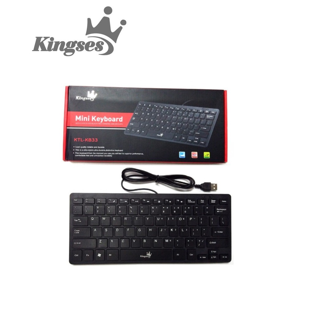 KINGSES KB33 USB MINI KEYBOARD | Shopee Malaysia