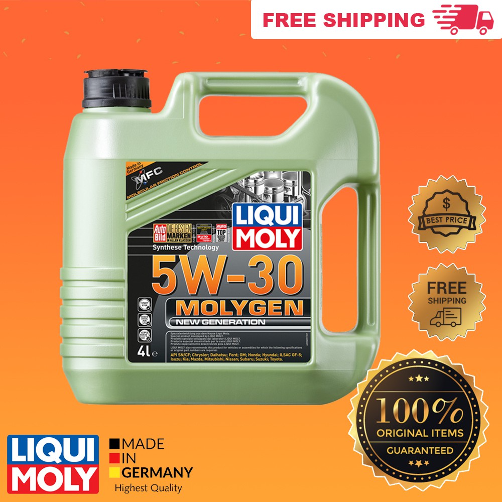 Liqui Moly Fully Molygen New Generation 5W30 (4L) Shopee Malaysia