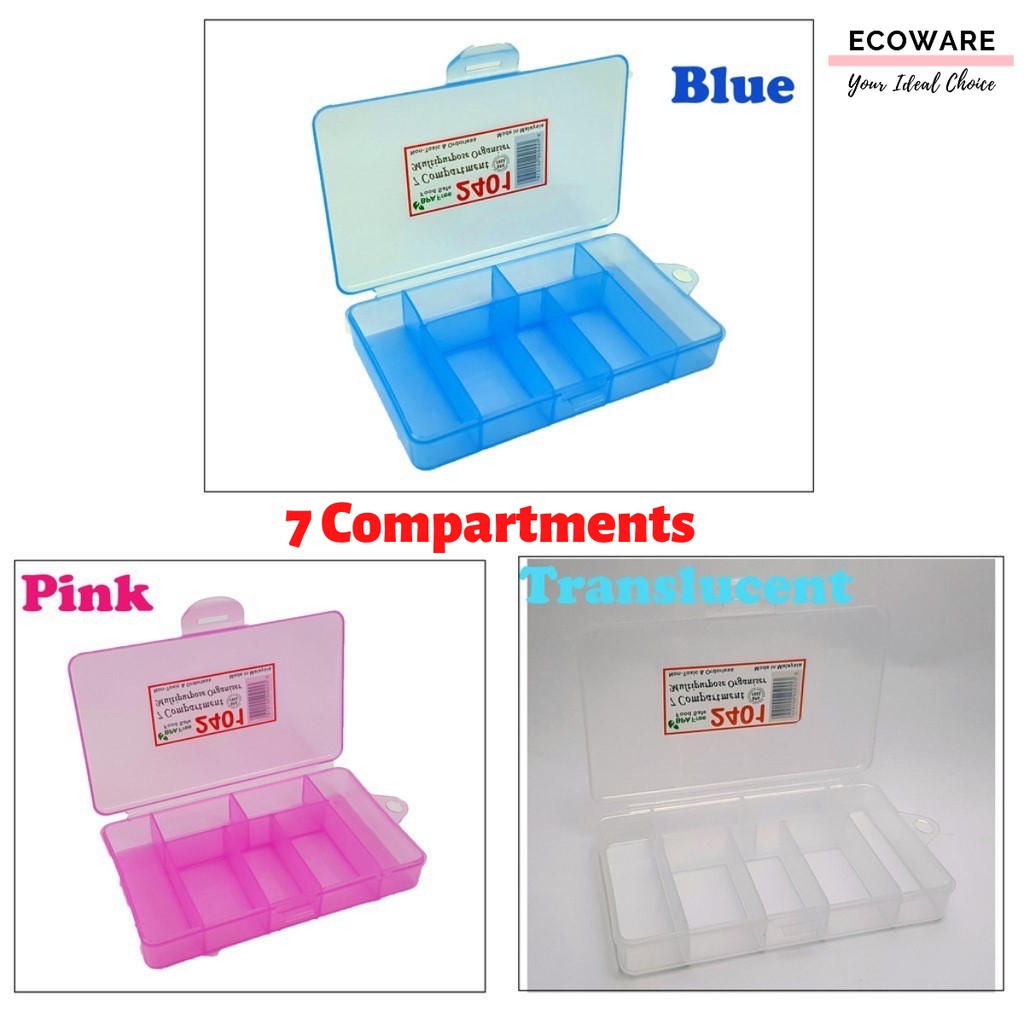 Multipurpose Organizer Box - 7 Compartments/ 20 Compartments