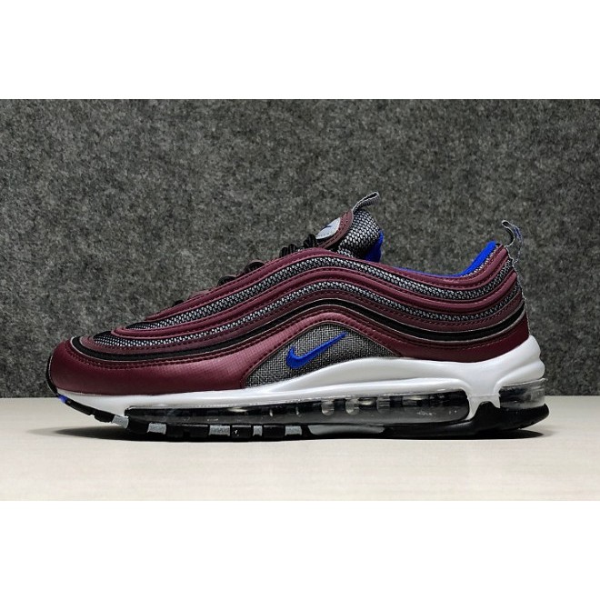 strm sklonište Ured  Nike Air Max 97 Cool Grey/Racer Blue-Night Maroon Mens and Womens Size  921826-012 | Shopee Malaysia