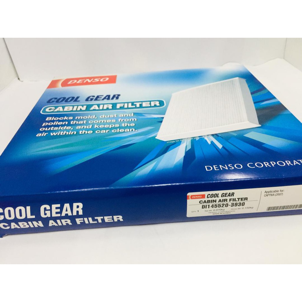 Denso Cabin Air Filter Cool Gear For Chevrolet Captiva Shopee