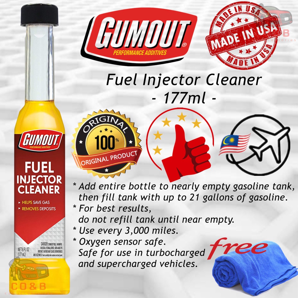 Gumout Fuel Injector Cleaner 177ml Shopee Malaysia