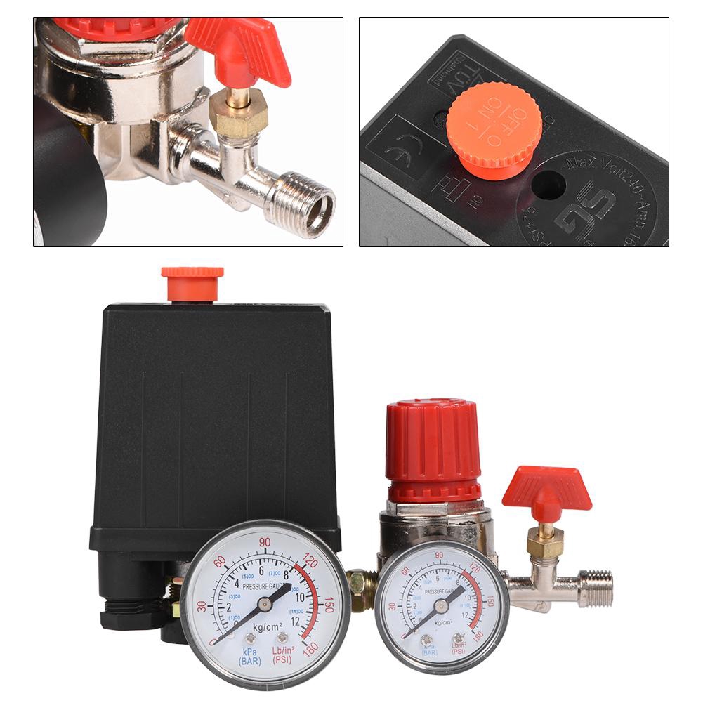 Premium Quality Power Up Your Air Compressor Our Pressure Switch Control Valve Regulator Gauge Local Seller - Image 3