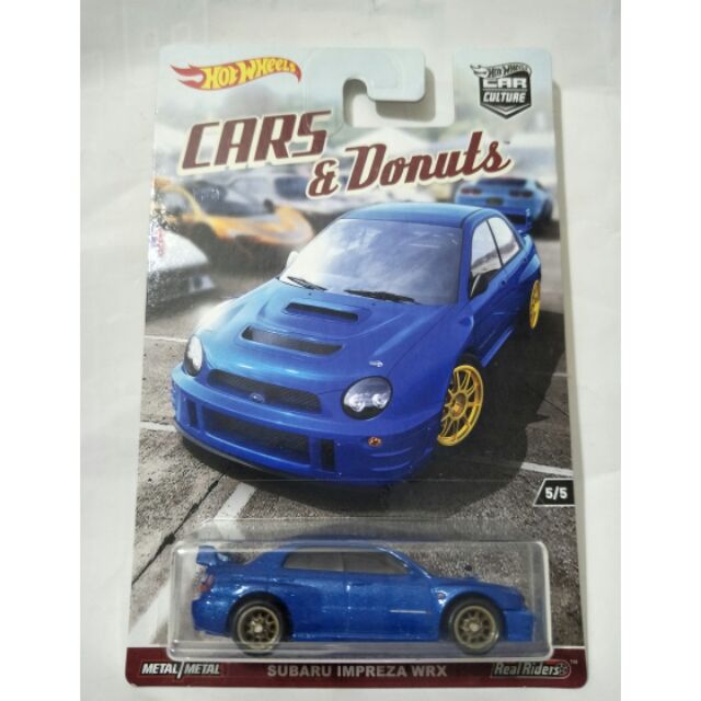 hot wheels cars and donuts subaru