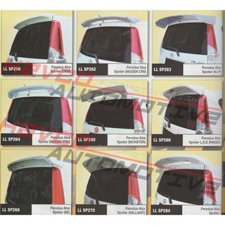 PERODUA ALZA SPOILER  Shopee Malaysia