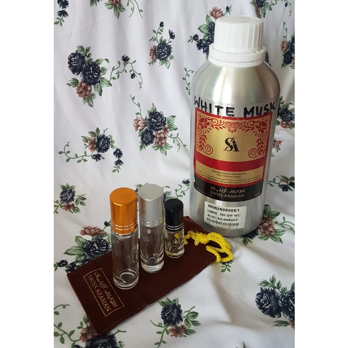 Minyak Wangi Swiss Arabian / Swiss Arabian Perfume Oil - WHITE MUSK (KASTURI PUTIH)