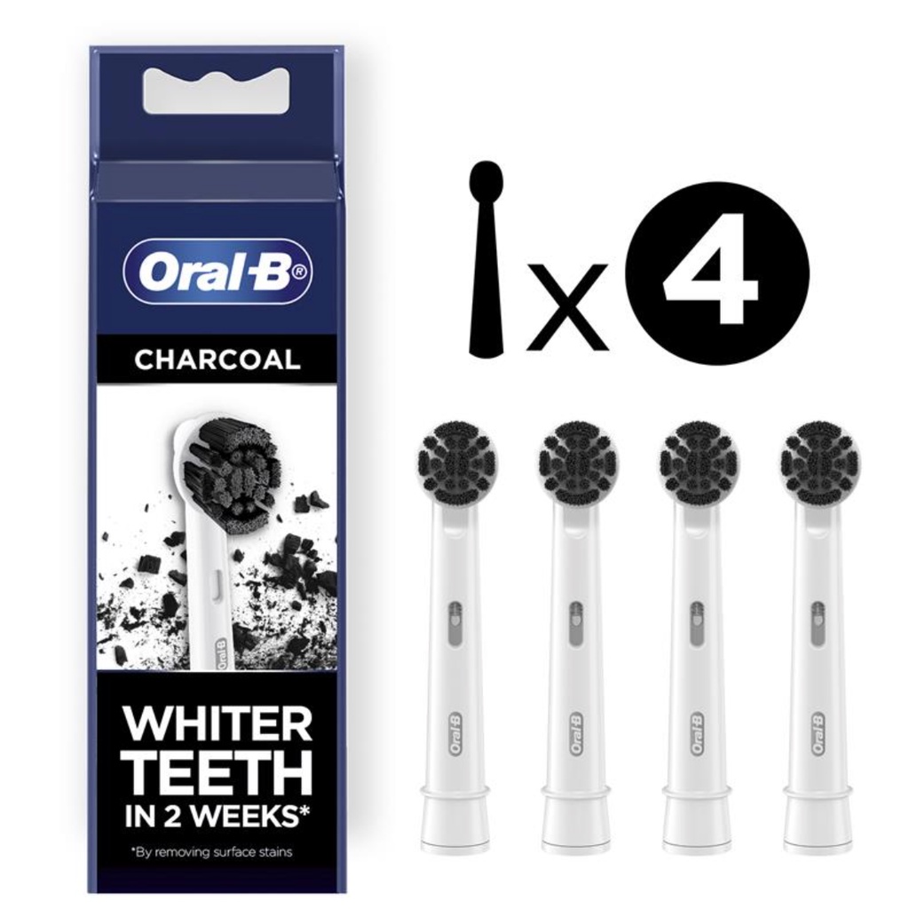 Oral B Power Toothbrush Charcoal Refills 4 Pack | Shopee Malaysia