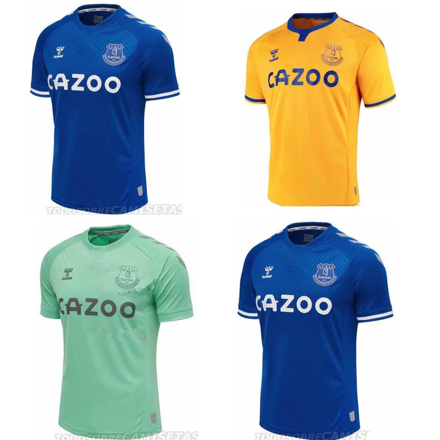 Top Quality 2020 2021 Everton Home Away 3rd Football Jersey Short Shirt Shopee Malaysia