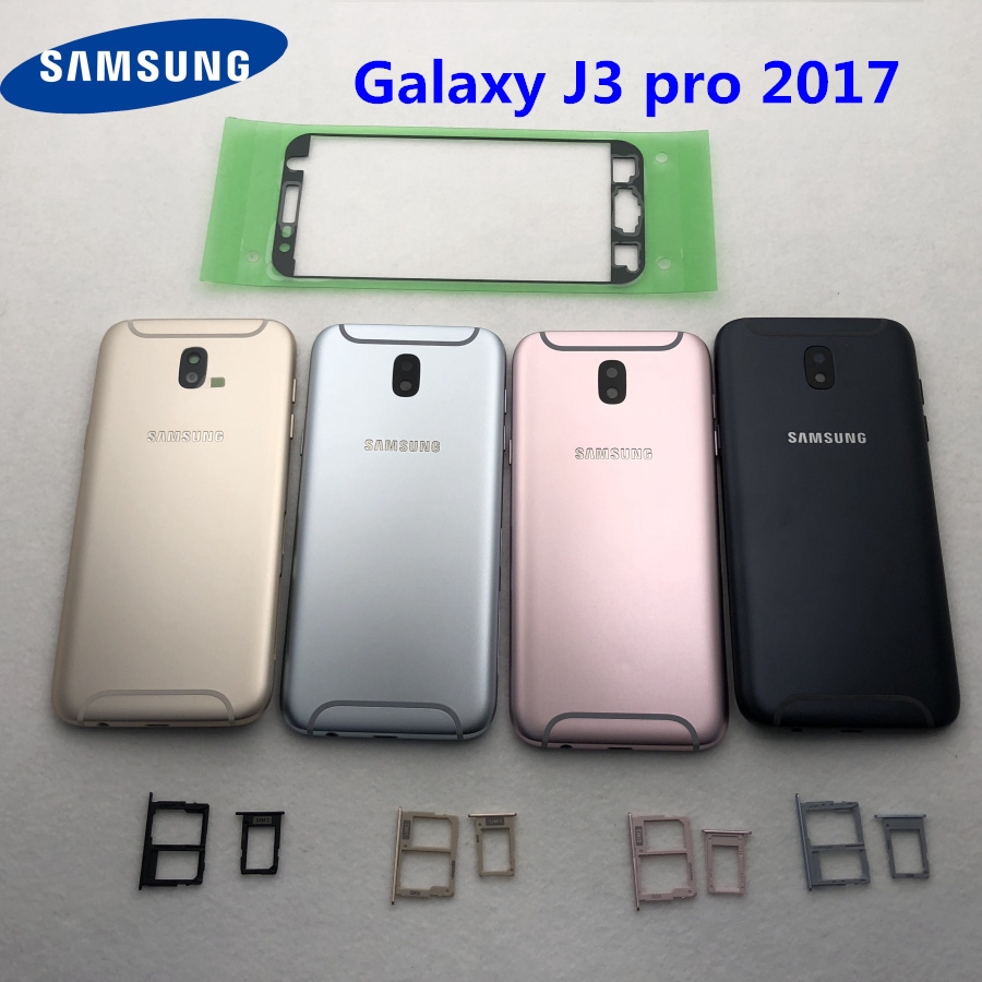 Samsung Galaxy J3 Pro J3 17 J330g Battery Cover Housing Rear Door Back Case Shopee Malaysia