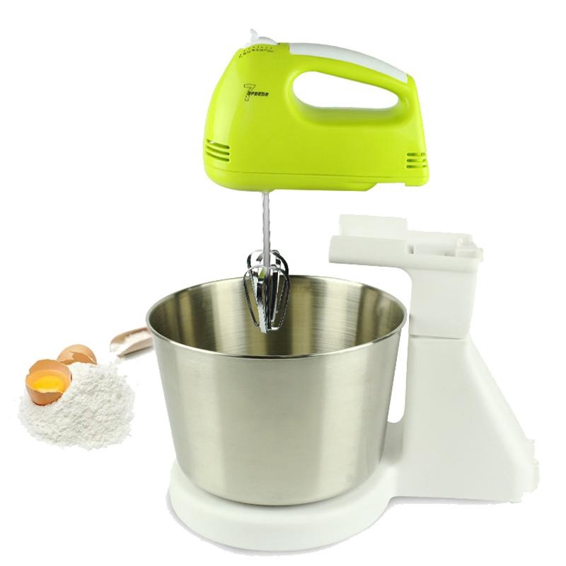 Pengisar Kek/Kuih/Roti 7-Speed Kitchen Electric Stand Hand Mixer Whisk Blender 180w