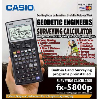 Casio Fx 5800p Program