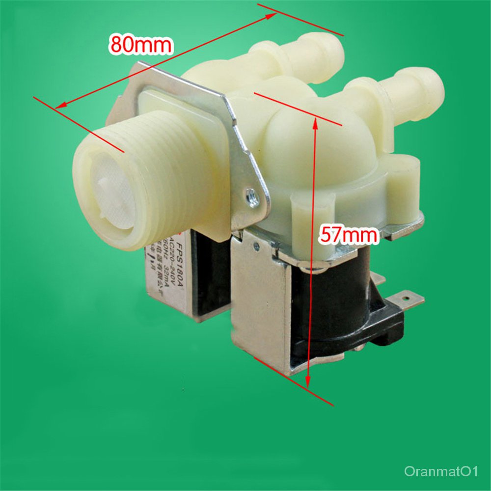 Universal Washing Machine Water Double Inlet Valve JSF6 Washing Machine Solenoid Valve High