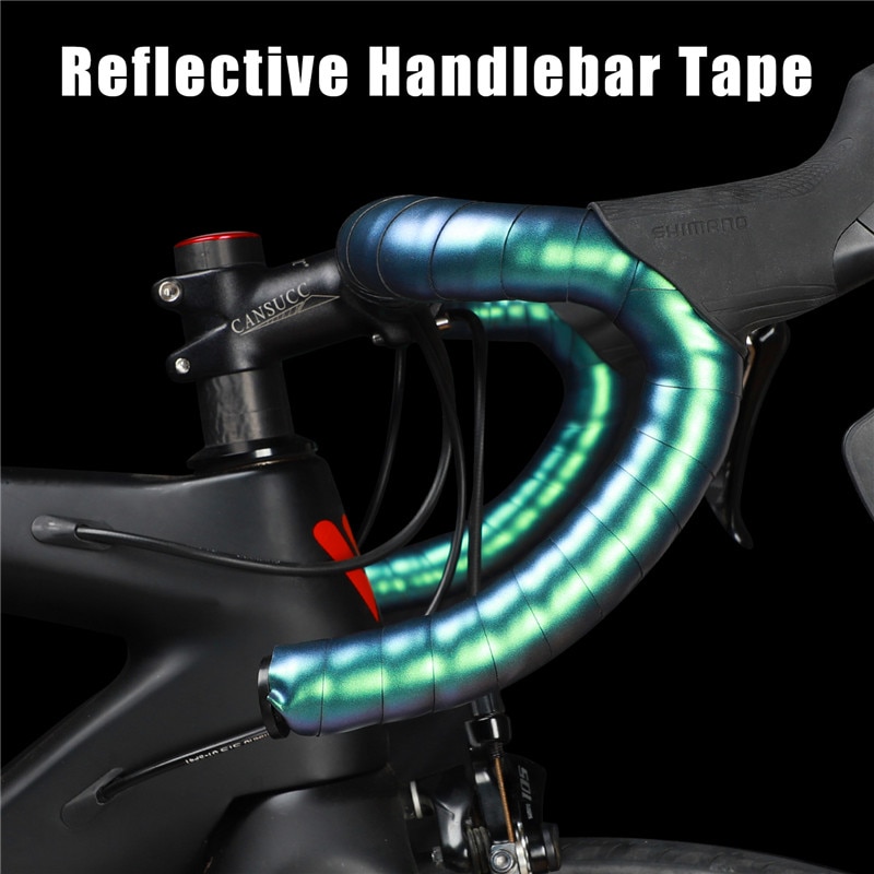 reflective bar end plugs