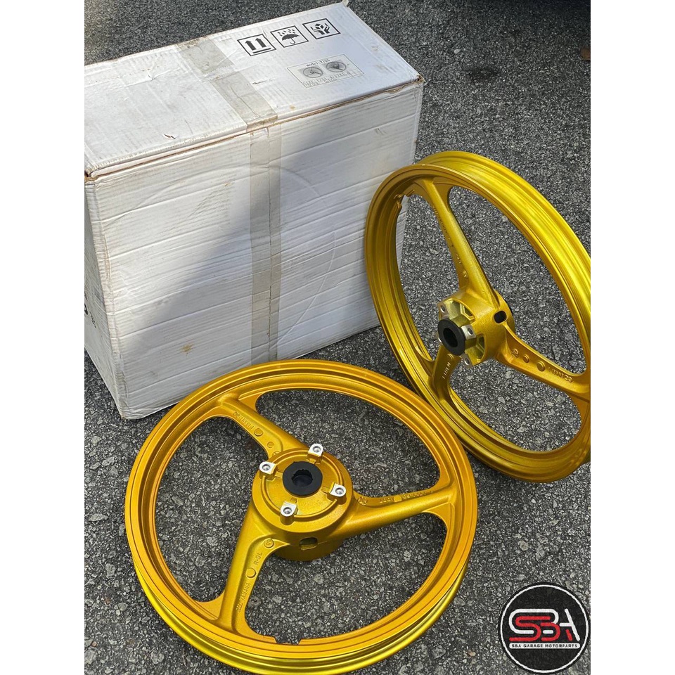 SPORT RIM ENKEI 140 X 160 X 17 GOLD GOLDEN 3 BATANG Y125ZR 125ZR 125Z