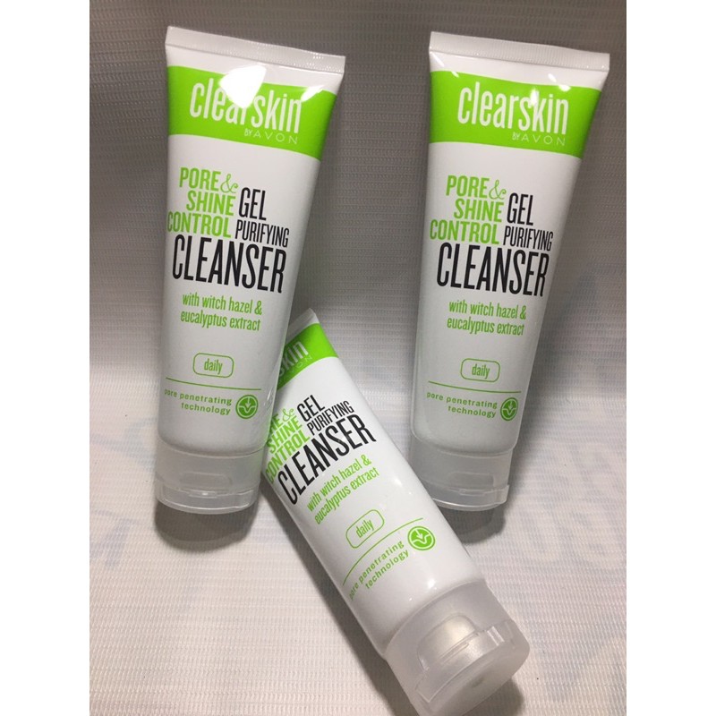 pore shine gel control purifying cleanser