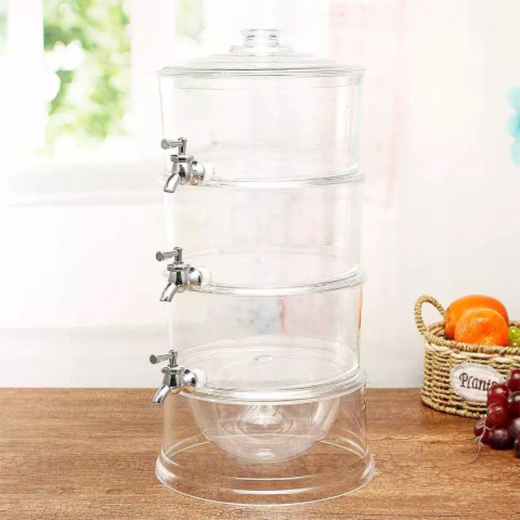 FINSSO: 3 Layer Juice Dispenser