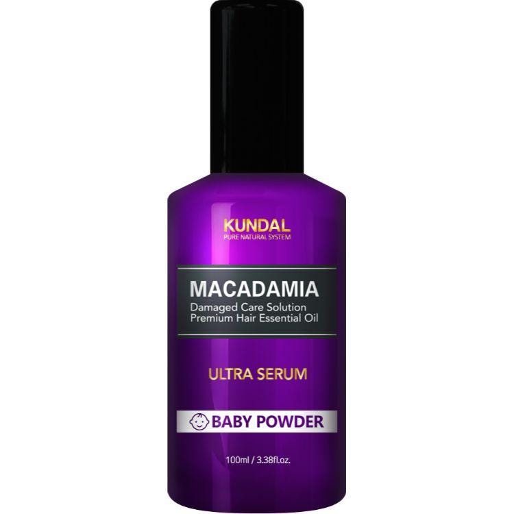 KUNDAL MACADAMIA ULTRA HAIR SERUM - BABY POWDER 100ML | Shopee Malaysia