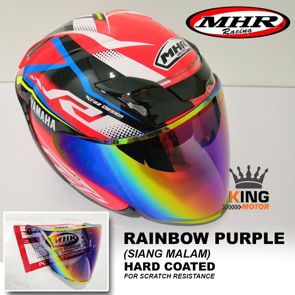 Rainbow Visor for MHR Helmet