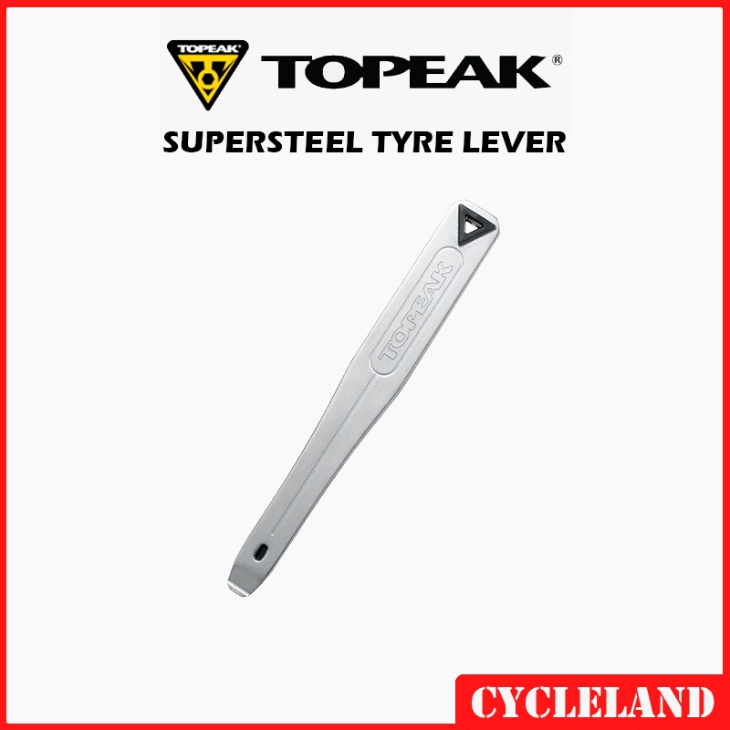 Topeak Supersteel Tire Levers (2-Pack) - Full Metal With Plastic Rim Guard For Bike Tires - View #9