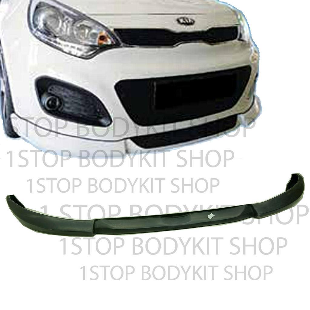 Kia Rio Front Skirt Nefd Polyurethane Pu Skirt Lip Bodykit Shopee Malaysia