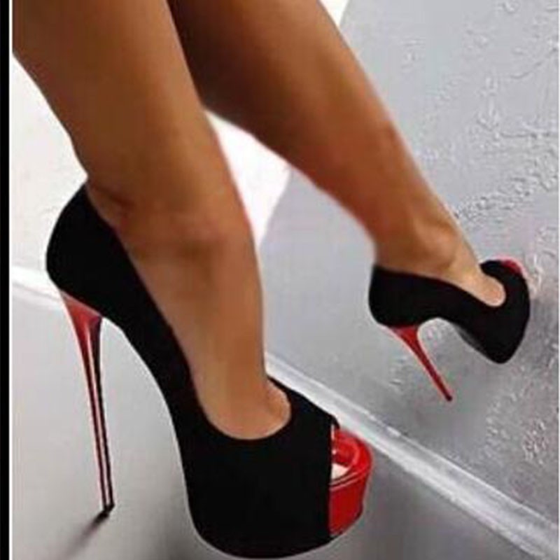 high heel platform shoes