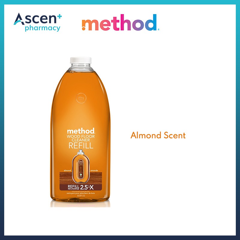 Method Wood Floor Cleaner Refill 2000ml Almond Scent Shopee Malaysia