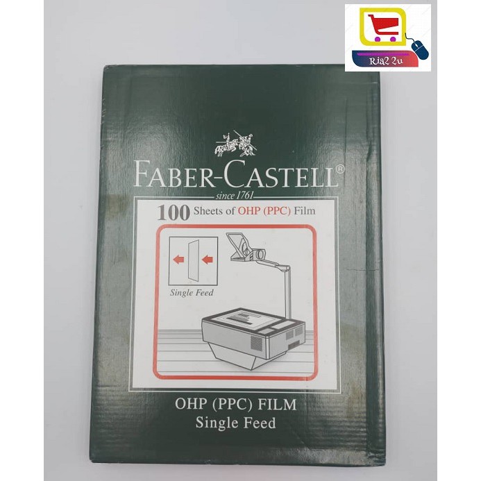 *CLEARENCE* FaberCastell OHP Transparency Film Overhead Projector Film
