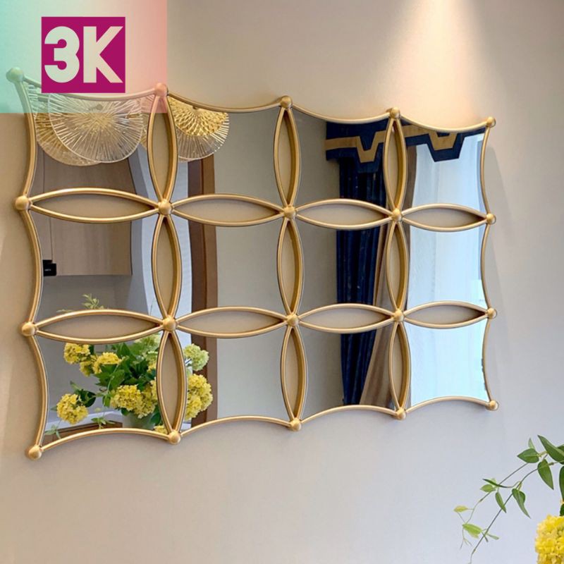 [FREE DELIVERY] Wainscoting Mirror Dining & Living Hall Mirror Cermin Deko, Makeup & Ruang