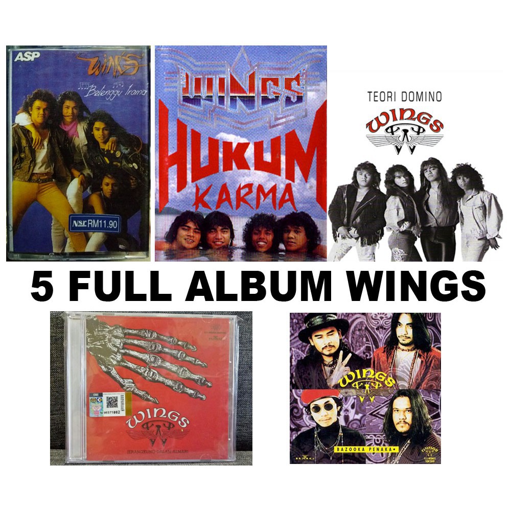Bundle 5 2 Album Wings Khas Buat Peminat Lagu Rock Mp3 Download Shopee Malaysia Kodes kapak kaç puan verirsin? bundle 5 2 album wings khas buat peminat lagu rock mp3 download